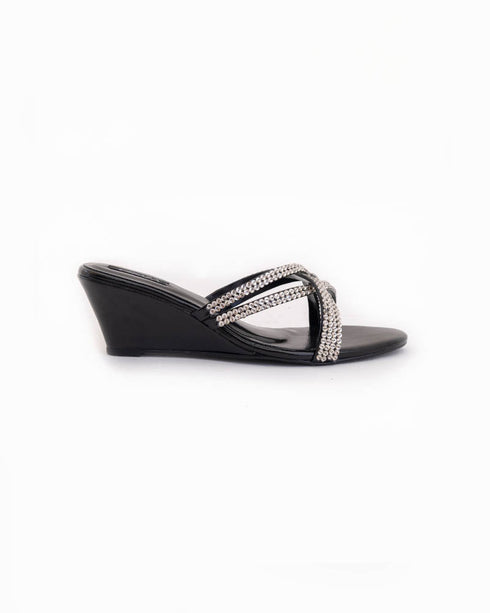 ZURI Embellished Wedges